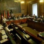Un momento de un Pleno en la Diputación en una imagen de archivo