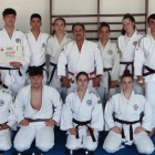 Los judocas leoneses en la concentración celebrada en Béjar. DL