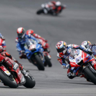 La carrera de MotoGP mantuvo la emoción hasta el final con Bastianini llevándose el triunfo. ADAM DAVIS