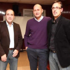 Antonio Maceiras, Alberto Angulo y Alejandro Vaquera.