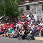 Más de 90 personas hicieron la ruta por los bellos parajes desde Ciñera a las Cuevas de Valporquero