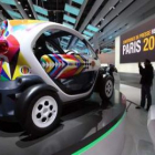 Un prototipo del coche eléctrico de Renault.