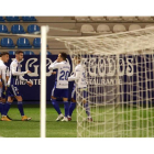 El gol del delantero brasileño Yuri dio la victoria y los tres puntos a la SD Ponferradina frente al Real Oviedo en El Toralín. ANA F. BARREDO