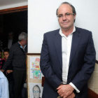 Gavela, en el homenaje del 2014 en el Champagnat.