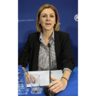 La secretaria general del PP, María Dolores de Cospedal.