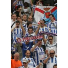 Aficionados deportivistas el pasado junio en Canarias