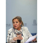 La vicepresidenta de la Junta, Rosa Valdeón. MIRIAM CHACÓN