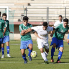 El equipo peñista desaprovechó sus ocasiones de gol y acabó derrotado en Ávila. F. OTERO PERANDONES