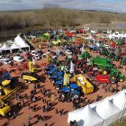 Vista cenital del recinto ferial del Complejo de la Isla con la feria instalada en una edición anterior. MEDIAPLANET