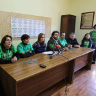 Representantes de la Plataforma por la Educación Pública.