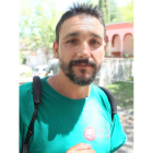 Juan Manuel Menéndez, en la segunda marcha negra.