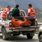 La Cruz Roja colaboró en el rescate del cadáver del joven