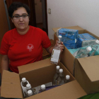 Productos recogidos y preparados para enviar