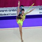 Carolina Rodríguez recibió la mejor puntuación en el ejercicio de aro (18,050). DL
