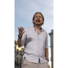 El líder de Podemos, Pablo Iglesias. EMILIO NARANJO