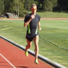 El gordonés, en las pistas de atletismo de Font Romeu.