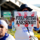 Cartel opositor al presidente de Nicaragua, Daniel Ortegal