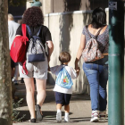 Regreso al colegio tras las vacaciones de verano.