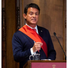 Manuel Valls en la sesión constitutiva de Barcelona. QUIQUE GARCÍA