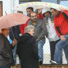 Dirigentes provinciales y locales de CC.OO. se reunieron ayer con los sindicalistas encerrados en LM