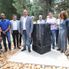 Presidente del Consejo, consejeros y alcaldes del Bierzo ayer en Fresnedo. L. DE LA MATA
