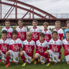 Formación de La Bañeza A que milita en la categoría benjamín.