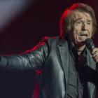 Raphael, en el concierto del pasado octubre en el Palau Sant Jordi.