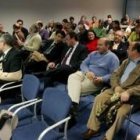 Participantes en el comité provincial del PP, reunido ayer en León