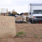 Imagen del campamento donde fueron encontrados los 11 niños, en Nuevo México. /