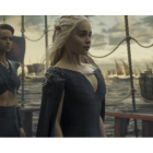 La actriz Emilia Clarke, como Daenerys Targaryen, en la serie 'Juego de tronos'.