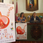 Piedad del Río, José Miguel Palazuelo y Ana Gemma Quesada durante la presentación.