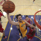 Pau Gasol en un partido contra los Chicago Bulls en una foto de archivo.