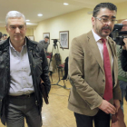 Fernando Blanco, a la derecha de la imagen.