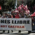 Última movilización en León, en el 2007, a favor de la autonomía leonesa.