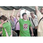 La Plataforma 'Stop Desahucios' en un acto en Córdoba.