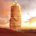 La torre-ciudad que proyectan arquitectos franceses en el Sáhara