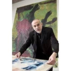 El pintor Carlos León, hermano del pentapléjico fallecido