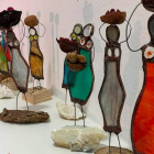 Imagen de algunas de las piezas que componen la colección ‘20 mujeres’ de Rosa García. DL