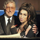 Tony Bennett y de Amy Winehouse durante la grabación de un disco de duetos con interpretes famosos.