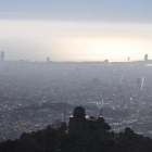 Un día de febrero del 2019 con un elevado índice de contaminación.