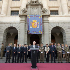 Un momento del acto conmemorativo de los cabildos celebrado recientemente.