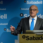 El presidente de Banc Sabadell, Josep Oliu.