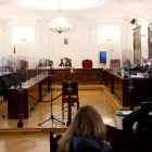 Imagen de archivo de un juicio en la Audiencia Provincial. RAMIRO