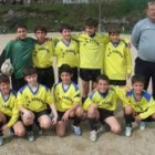 Formación del Fabero que milita en la categoría alevín