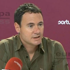 El presidente de Sortu, Hasier Arraiz.