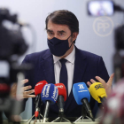 Suárez-Quiñones encabeza la lista del PP por León. FERNANDO OTERO