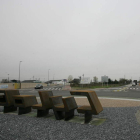Glorieta de acceso al futuro Cylog de Ponferrada. L. DE LA MATA