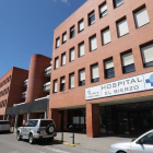 Exterior del Hospital del Bierzo, a donde fue trasladada la víctima