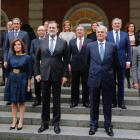 El último gobierno que tuvo Mariano Rajoy antes de sufrir una moción de censura.