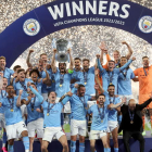 El Manchester City se estrena en el palmarés de la Liga de Campeones tras su triunfo en la final disputada en Estambul frente al Inter de Milán. BOZOGLU